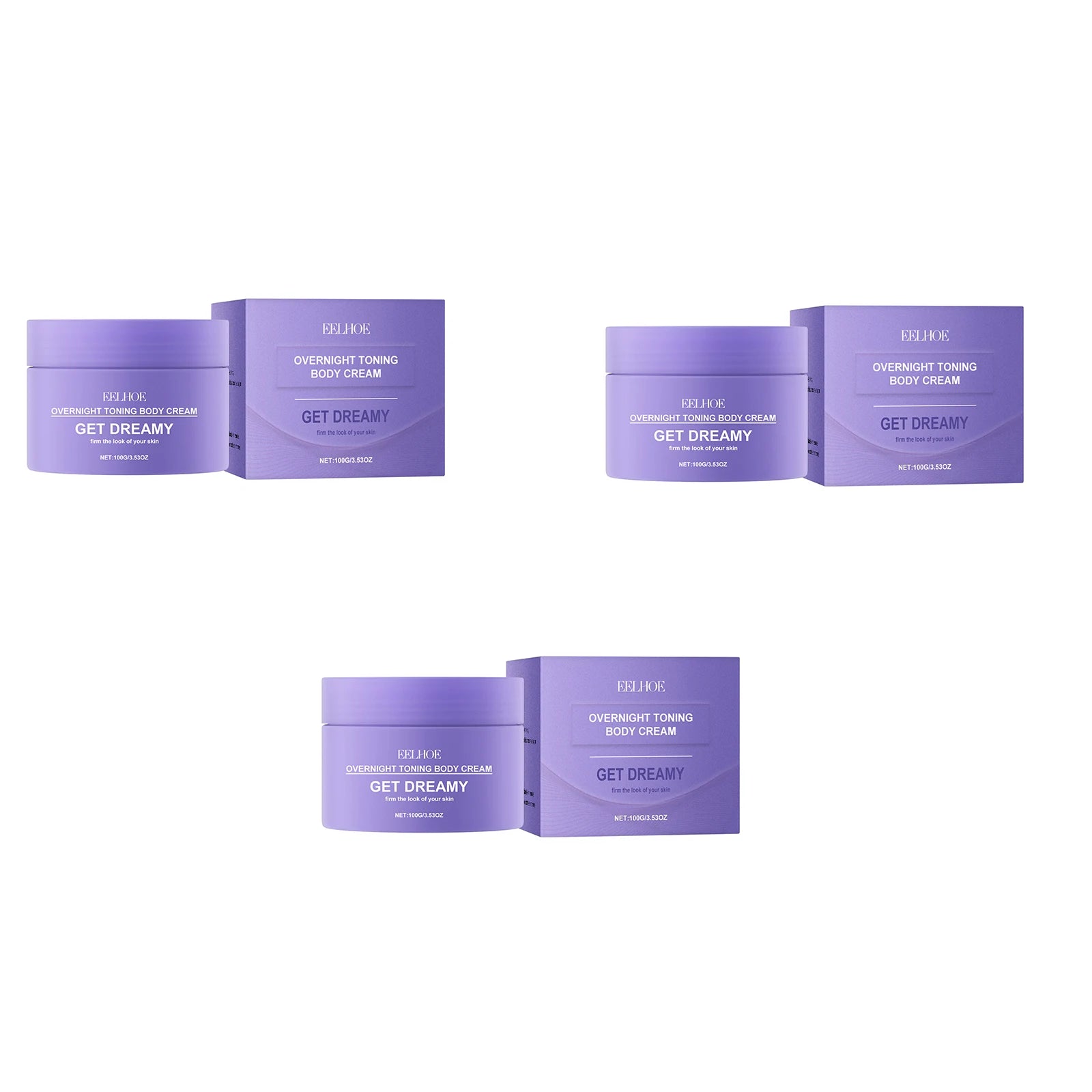 Eelhoe Overnight Toning Body Cream – Collagen Firming & Hydration