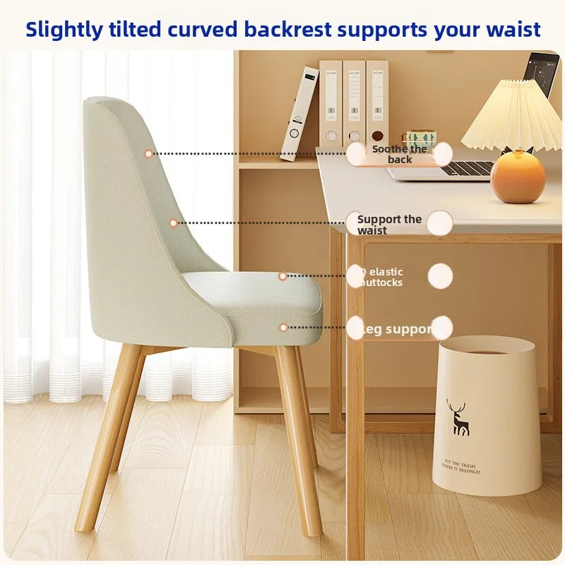 Computer chair Home office chair Back chair Dormitory makeup chair Bedroom study desk chair Oasis Select