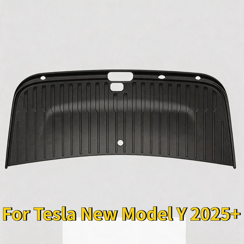 Trunk Protective Anti-dirty Pad Waterproof TPE Trunk Tailgate Guard Pad Rear Backplate Protective Pad For Tesla New Model Y/3/YL Oasis Select TPE For new Model Y