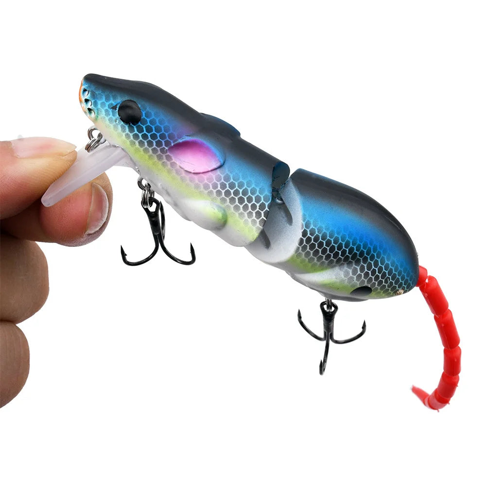 15.5g/15.5cm lure mouse biomimetic broken joint long throw pencil Minogue curved mouth fake bait Oasis Select