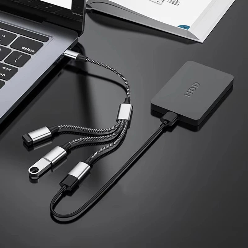 Multi USB Hub Extensions 2/3/4 Port Hub USB Splitter Fast Data Transmission OTG Adapter For Computer Xiaomi Macbook Pro Air Oasis Select