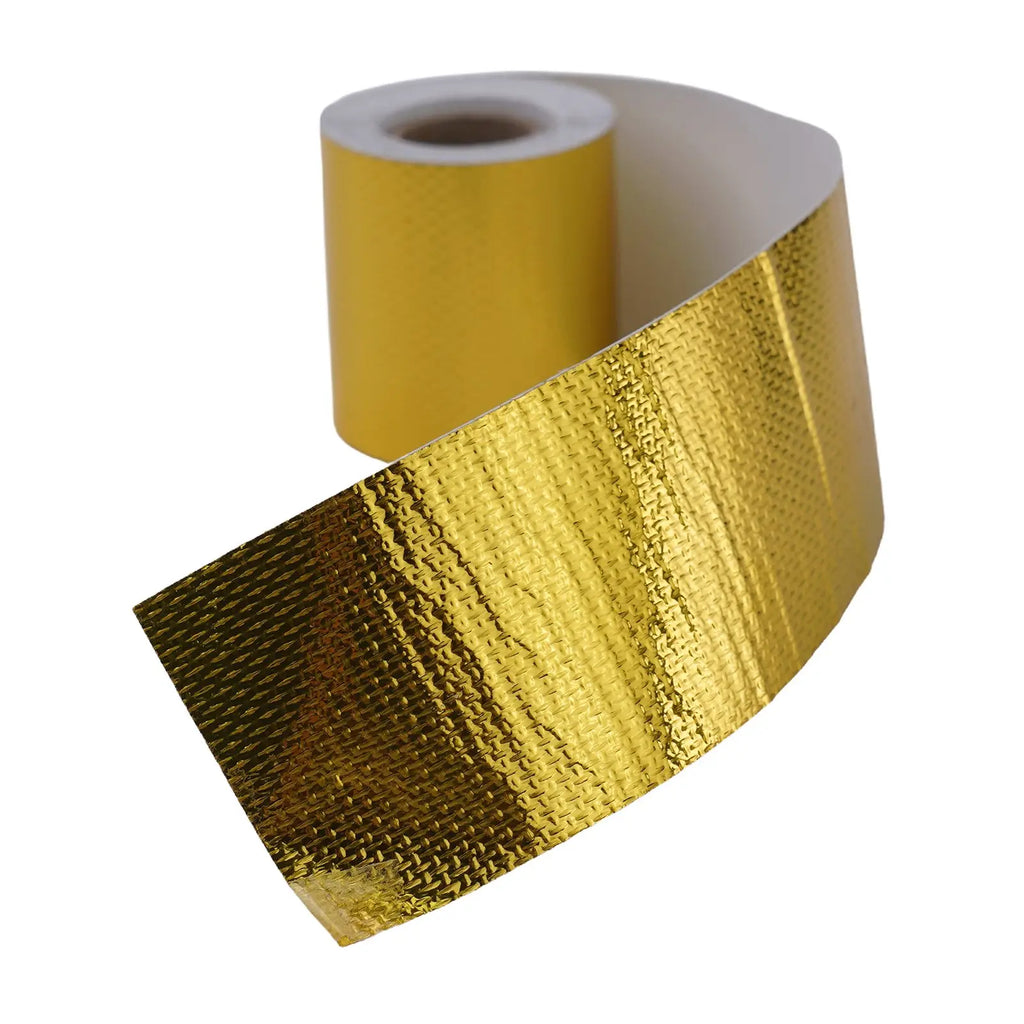 5M Car Motorcycle Exhaust- Wrap Pipe Header Heat Insulation Roll Tape High Temperature Heat Insulation Shield Wrap Tape Oasis Select