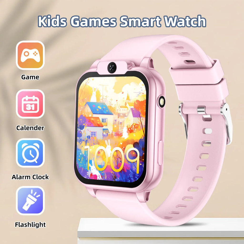 Kids Smart Watch with Camera, Games & 24 Languages | SIMSONLAB