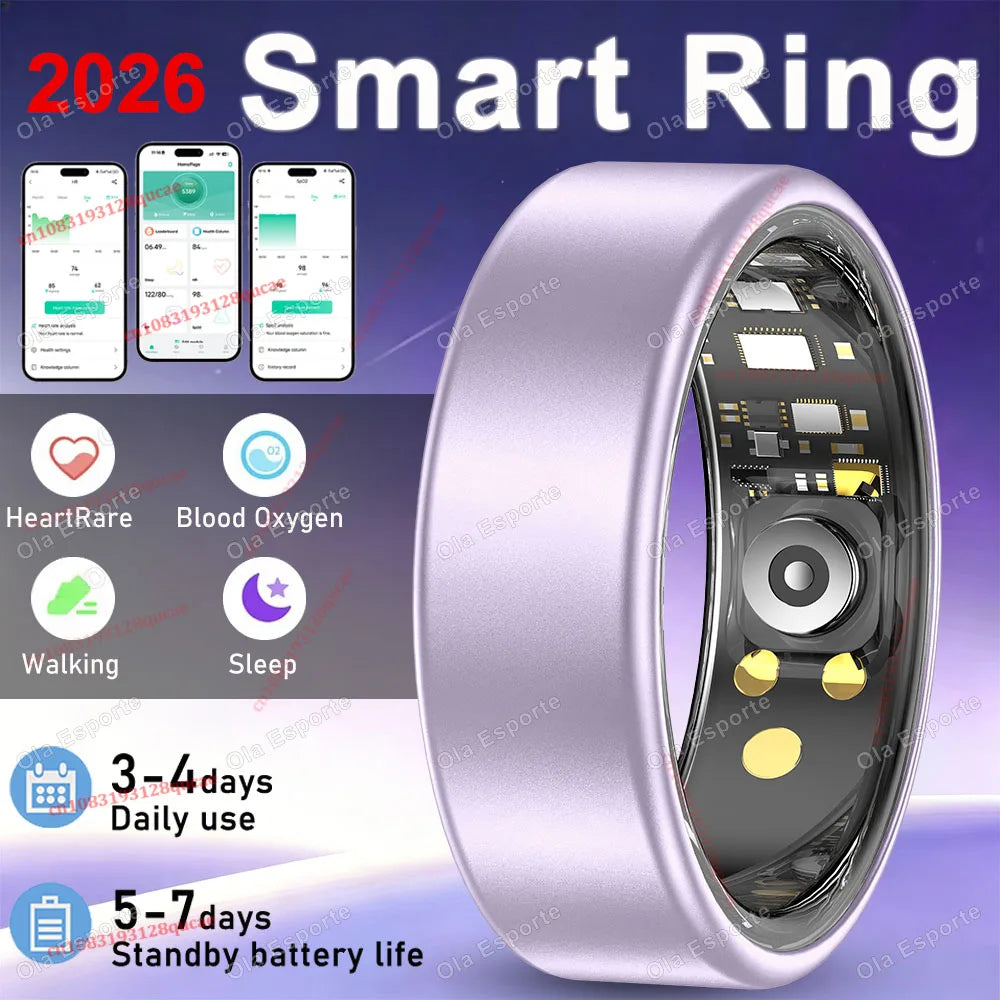 Ola Esporte Smart Ring – Heart Rate, Sleep & SpO₂ Tracker