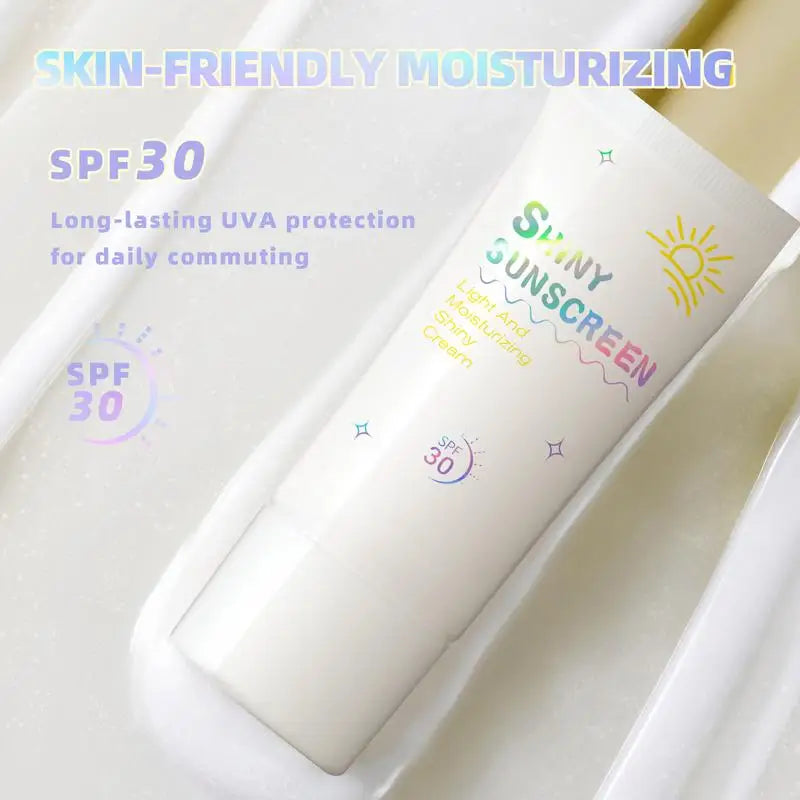 daily SPF30 Facial Body Isolation Sunscreen UV Protective Sun Cream Moisturizing Skin Body Sunscreens Anti Sun Face Protection Oasis Select