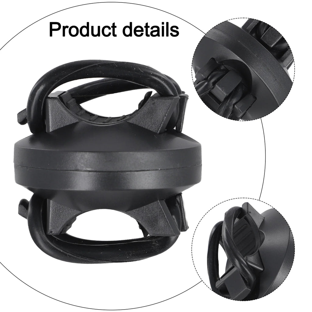 Gel Band Bike Light Clips Bicycle Headlight Elastic Handlebar LED Light High Performance High Quality Brand New Oasis Select