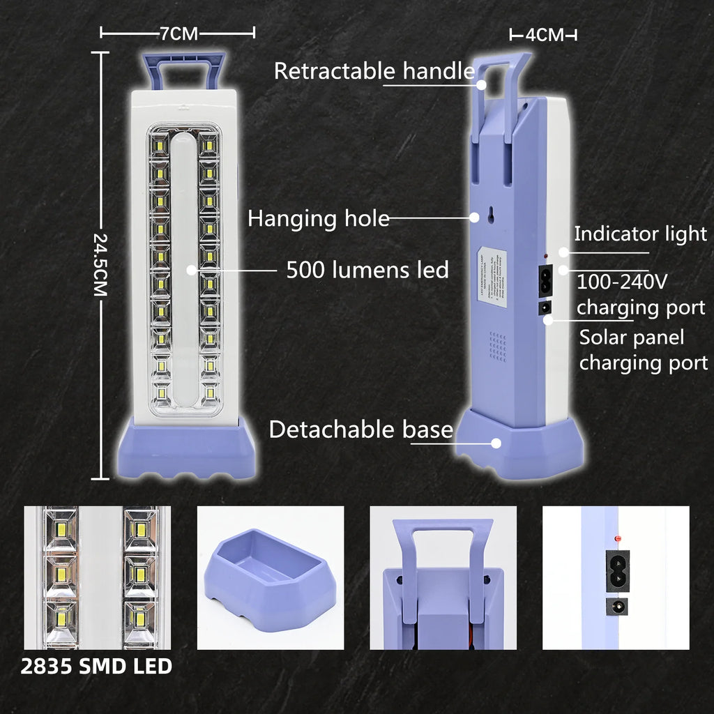 SHINEKNOT LED Rechargeable Emergency Light | Camping Lamp