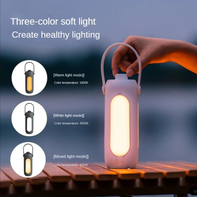 Portable Folding Camping Light LED Flashlight Camping Light With Mobile Power USB Rechargeable Emergency Tent Lights Oasis Select