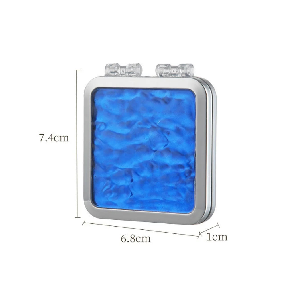 Double-Sided Folding Makeup Mirror | French Retro Water Ripple