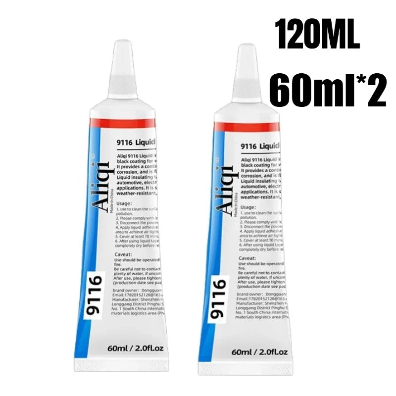 15/60ml Strong Fabric Glue Waterproof Strong Adhesive High Temp Data Cable Sealant Insulating Tape Headset Electrician Tape Oasis Select 2pcs 60ml