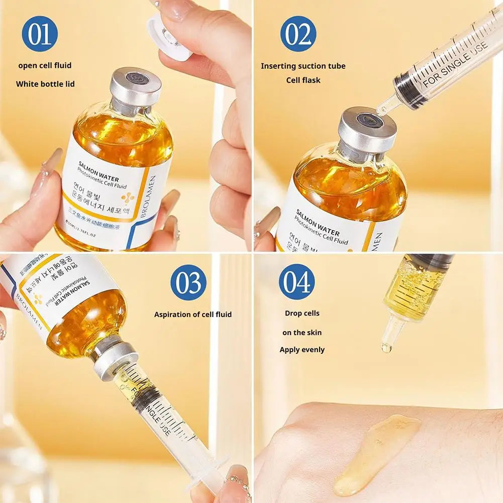 Salmon Skin Rejuvenation Serum 50ml – Anti-Wrinkle & Firming Anti-Aging Face Serum Oasis Select