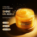 24K Gold Serum Cream Sleeping Mask Repair for Night Whitening Sleeping Beauty Mask Gel Cream Moisturizing Whitening Anti-wrinkle Oasis Select Gold - 120g
