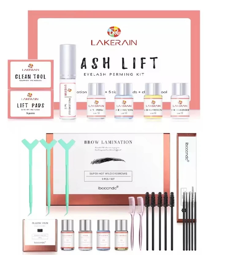 Pro Brow Lift Perming Eyebrow Lifting Brow Lamination Kit with Cling Film Nutrition Keratin Perming Lotion for Home Use Oasis Select Eyebrow and eyelash