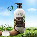 SADOER 400ml Coconut Shower Gel – Moisturizing Body Wash Coconut Shower Gel Oasis Select coconut Moisturizing