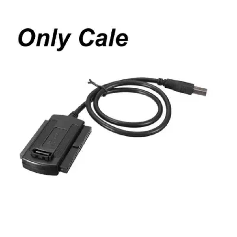 USB 2.0 to SATA IDE Adapter Cable Converter SATA 2.5 3.5 Inch SDD Hard Drive Disk HDD Adapter Cable For PC Laptop Notebook Oasis Select Single cable only