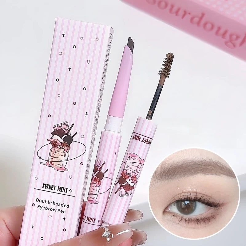 4-Pack Double-Ended Eyebrow Pen – Waterproof & Long-Lasting