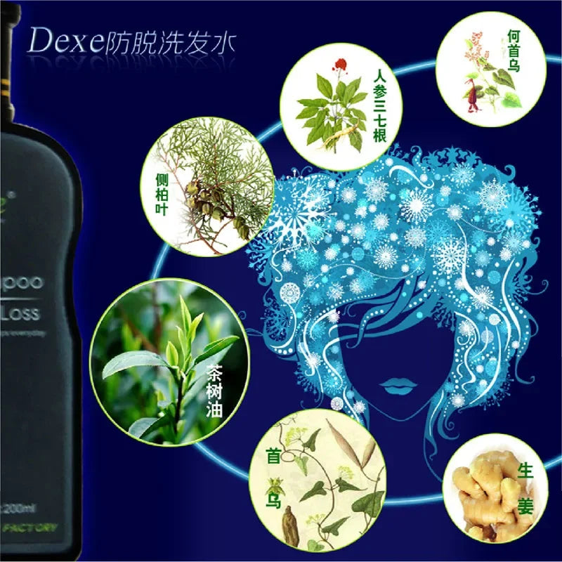 Hair Shampoo Anti-hair Loss Chinese Herbal Hair Growth Product Prevent Hair Treatment For Men & Women Oasis Select