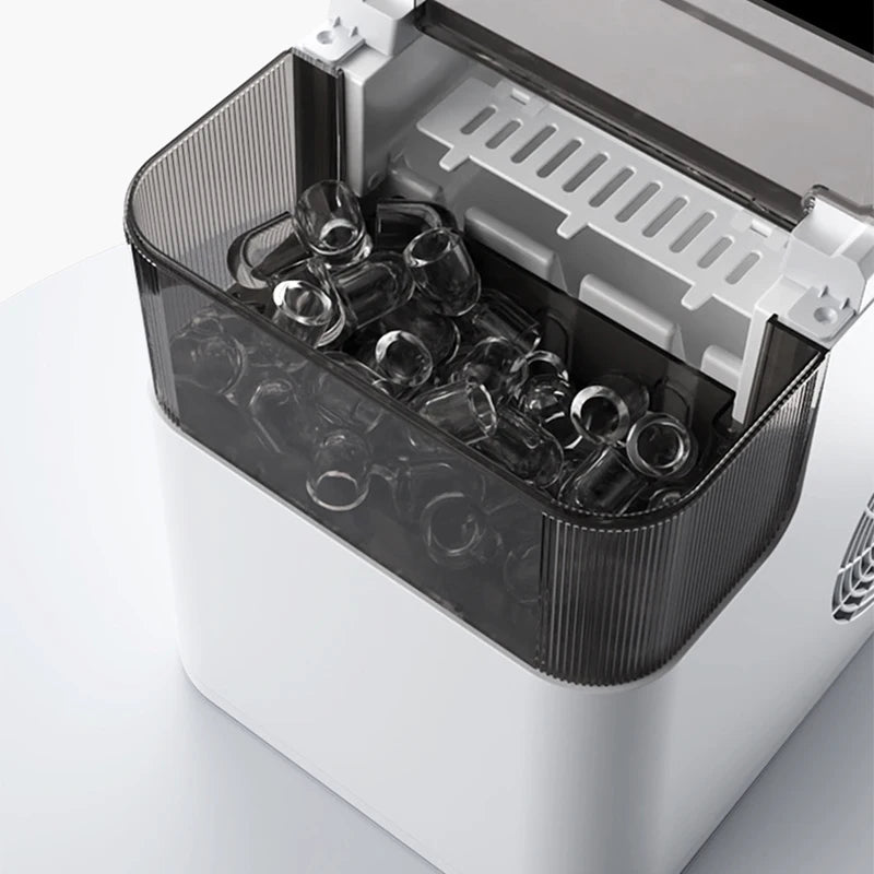 Compact Portable Ice Maker 12KG/24H – Bar & Home Use