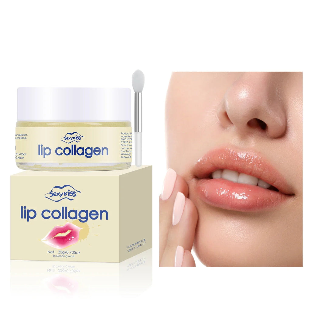 LAIKOU Hyaluronic Acid & Collagen Sleeping Lip Mask 20g