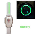 LED Bicycle Valve Light, Neon Bicycle Spoke Light, Bicycle Tire Valve Light, Night Riding Warning Light Bicycle Accessories Oasis Select C