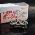 M50s Radiator One-Piece Front Caliper, Universal Caliper Conversion Kit for Dual Disc Shock Absorption Motorcycles Oasis Select left