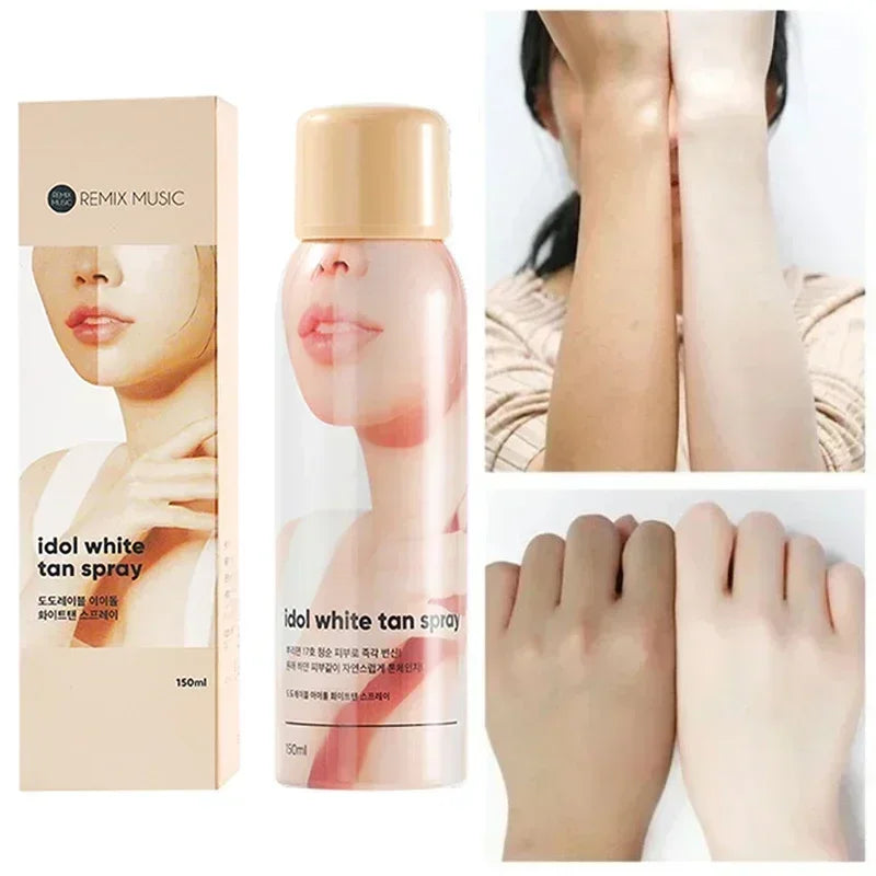 150ml Korean Idol Spray Body Foundation Concealer Brighten Whitening Moisturizing Bb Cream Base Face Foundation Liquid Oasis Select