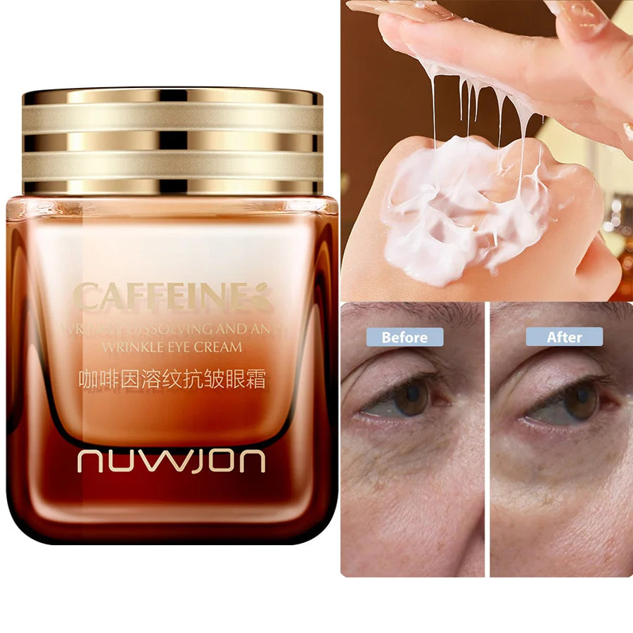 Caffeine Eye Cream – Dark Circles, Puffiness & Fine Lines