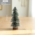 Christmas Decorations Snow Scenes Mini Christmas Trees Office Desks Wine Cabinets TV Cabinets Christmas Decorative Items Oasis Select BCZ011 15cm Look at the picture