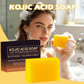 3.53oz Kojic Acid Soap Handmade Soap, rich in collagen and vitamin C, suitable for washing face and daily hand washing Oasis Select 100g