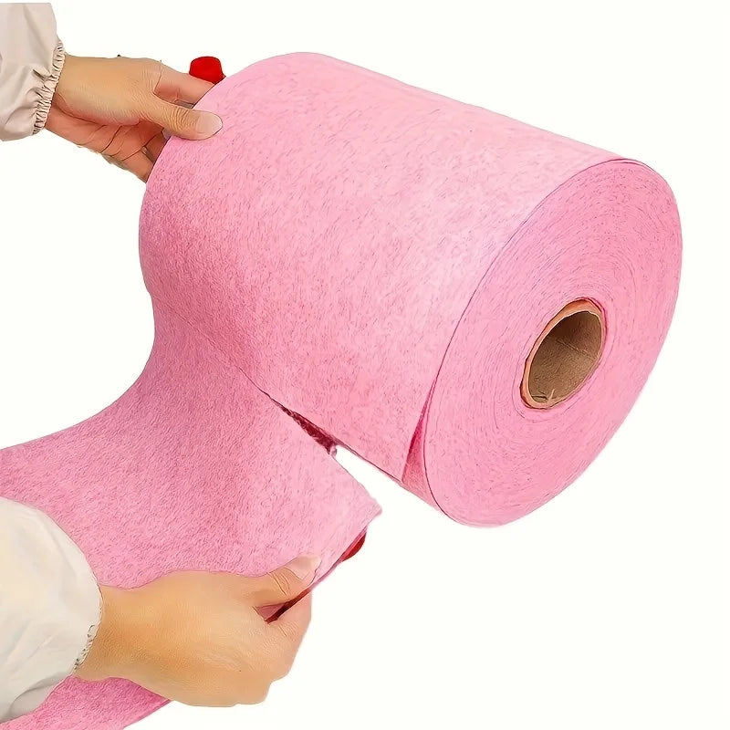 4M Reusable Kitchen Dish Cloth Roll Washable Cleaning Wipes Paper Towel Alternative Absorbent Rag for Living Room Bedroom Oasis Select