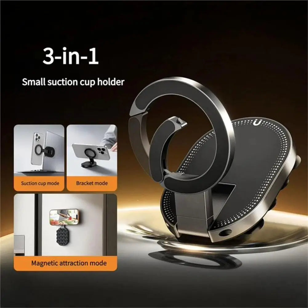 Magnetic Phone Holder – Suction Cup, Desktop & Wall Mount Stand