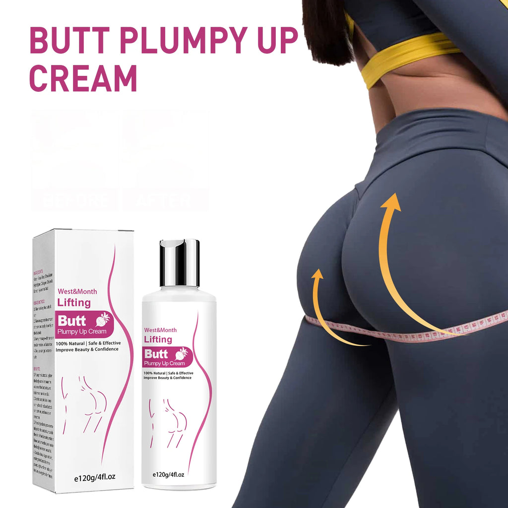 Butt Enhancement Cream Lifting Firming Buttock Elasticity Sculpt Plump Prevent Sagging Hip Lift Tightening Up Massage Cream 120g Oasis Select