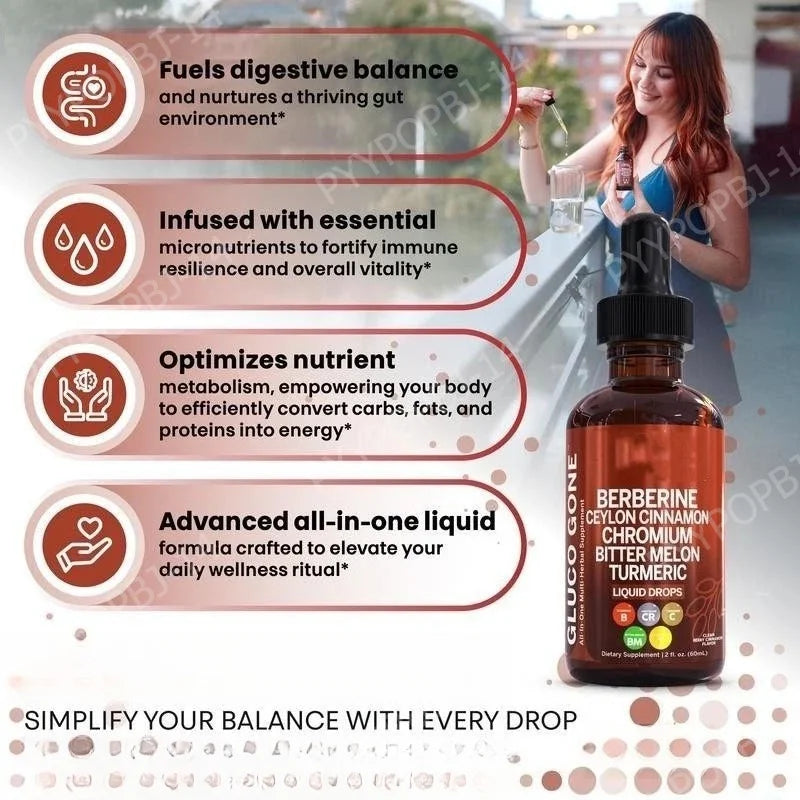 Organic Ceylon Cinnamon & Turmeric Drops – Non-GMO, Vegan Herbal Liquid Drops Oasis Select