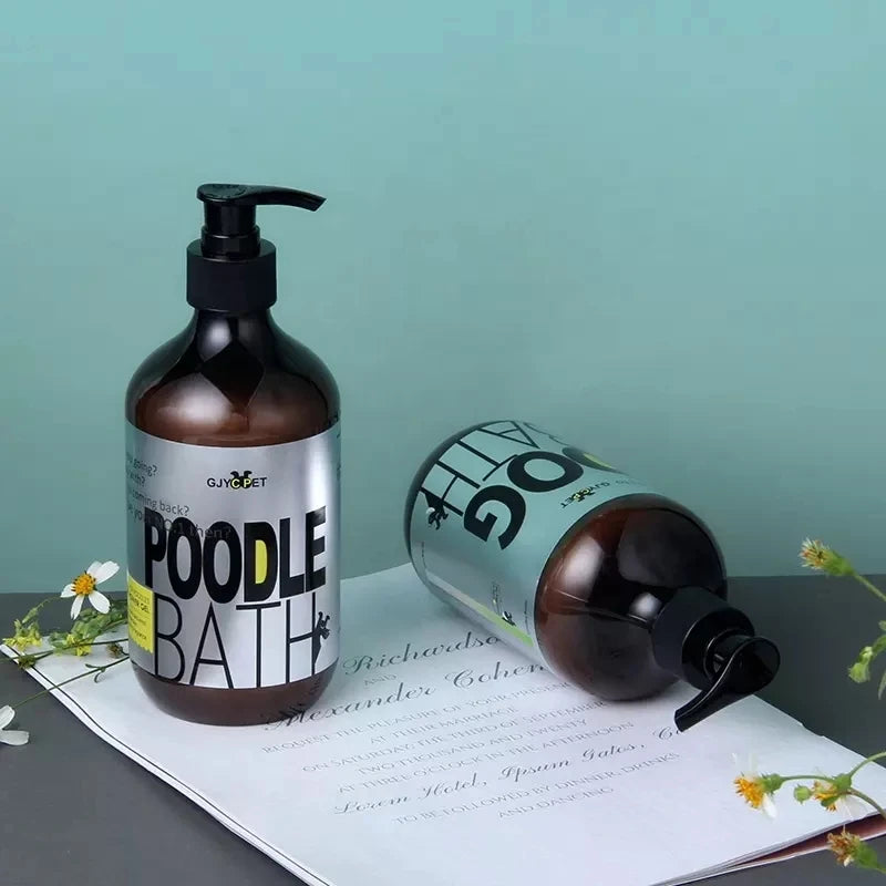 Pet Shampoo for Dogs Dry Skin amp Itch Relief Anti-flea Bath Wash Pet Shower Anti Ticks Cats Hair Care Cleaning Shower Gel Soap Oasis Select