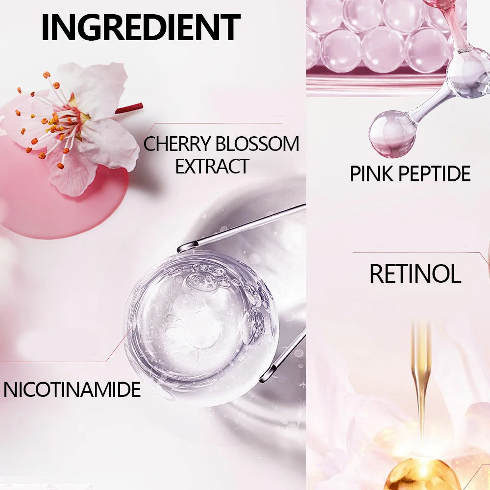 4-Piece Day & Night Skincare Set – Peptide, Vitamin C & Retinol Day & Night Skincare Set Oasis Select