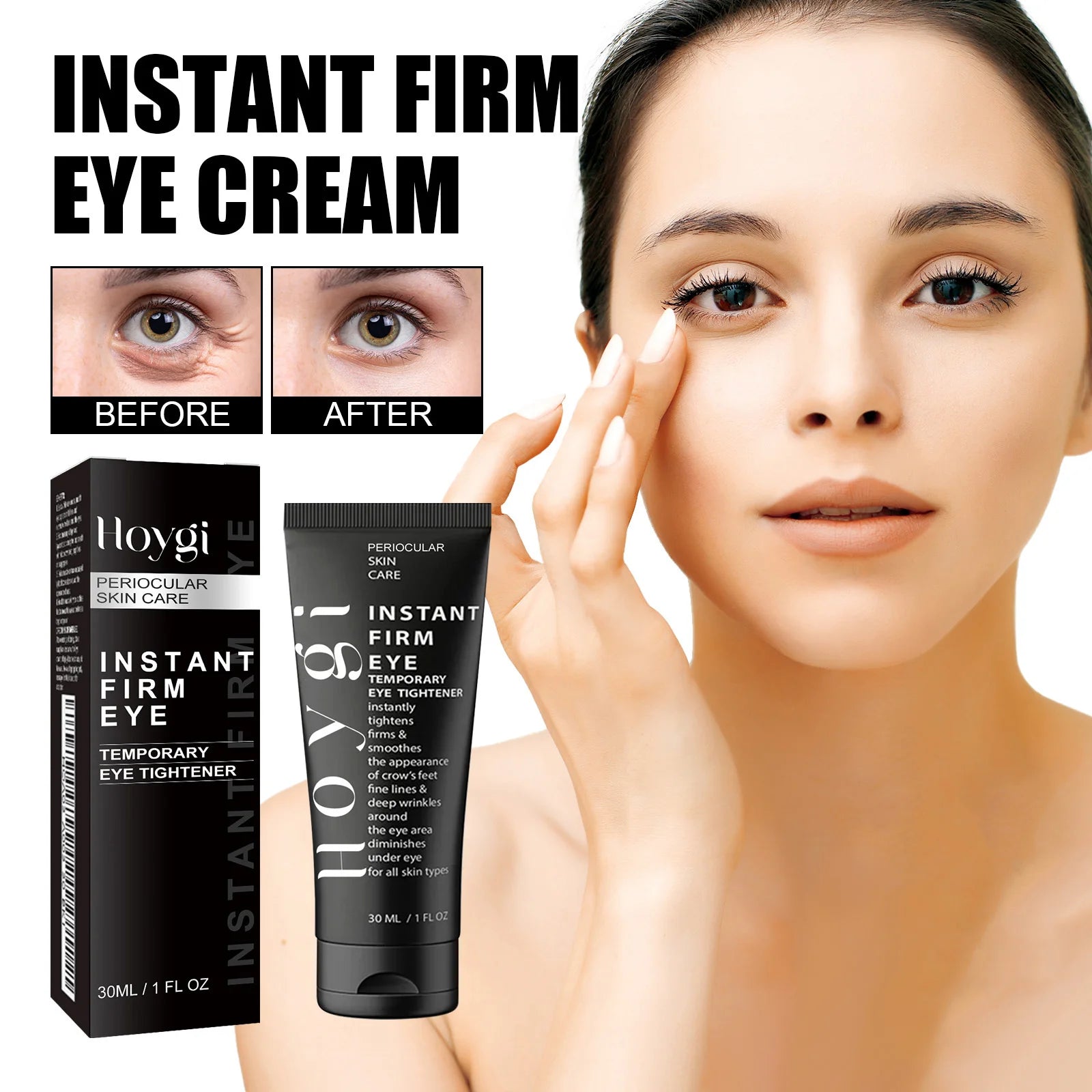 Collagen Eye Cream – Firm, Brighten & Smooth Eye Area | 30ml Eye Contour Cream Oasis Select