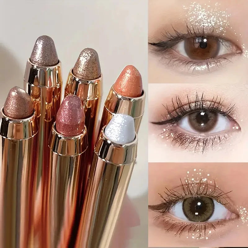 Double-Sided Eyeshadow Stick – Glitter & Matte Highlighter Pen