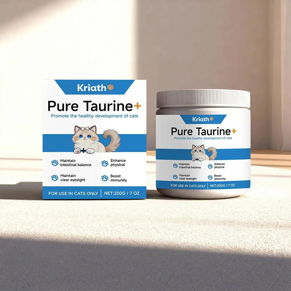 Cat Taurine Powder – Heart, Vision & Coat Support | 200g