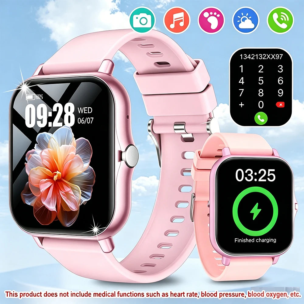 ERUN 1.83" Smart Watch with Bluetooth Calling | Men & Women