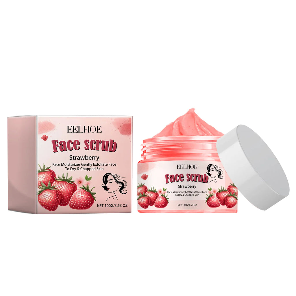EELHOE Facial Scrub Soften Cutin Removal Dead Skin Repair Face Moisturizer Skin Smooth Shrink Pores Tightening Skin Care Scrub Oasis Select