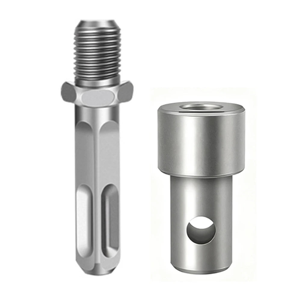 Earth Auger Adapter Tool 4 Interface Type Earth Drill Bit Adapter SDS Arbor Connector For Impact Wrench Hammer Oasis Select B