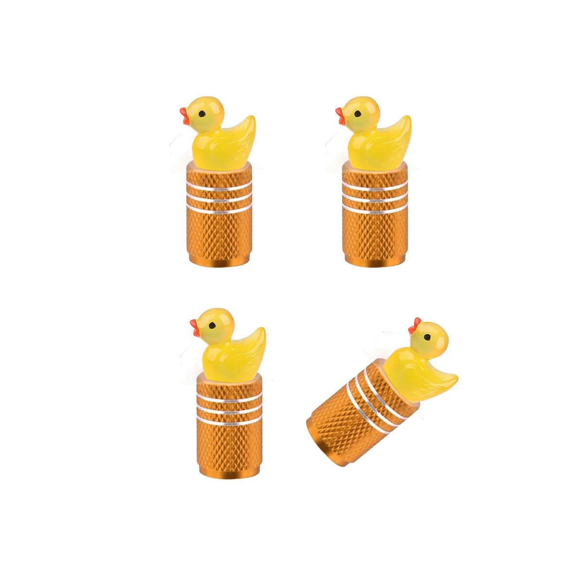 Car Tire Valve Stem Cap, Sedan Dust Cap, Glow-in-the-Dark 3D Automotive Valve Stem Cap Oasis Select 4pcs 4