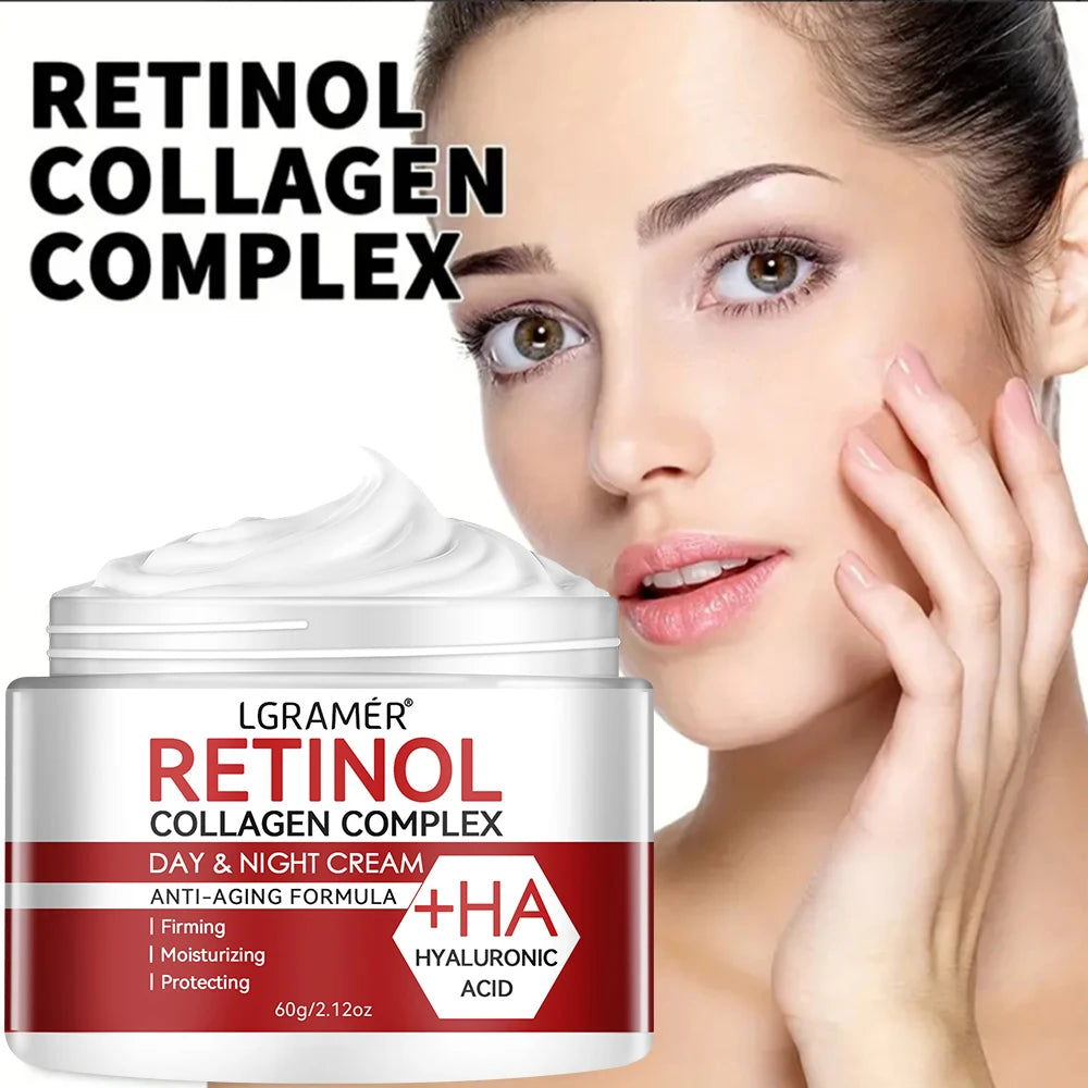 Retinol Lifting Firming Cream Collagen Wrinkle Remover Face Cream For Moisturizer Whitening Brighten Skin Products Oasis Select