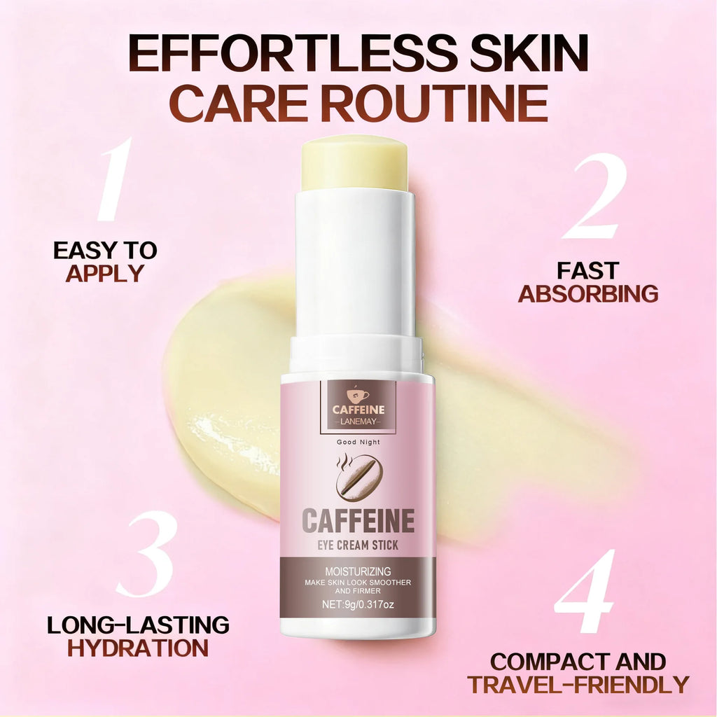 Caffeine Eye Cream Stick – Retinol & Vitamin E, 9g