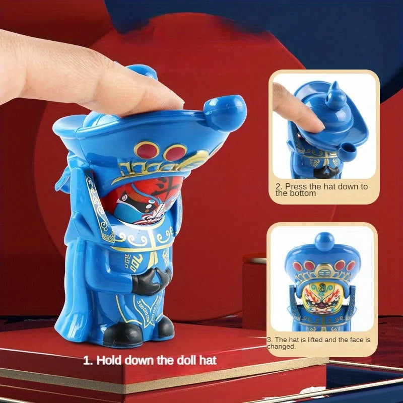 Sichuan Opera Face-Changing Doll | Chinese Cultural Figurine
