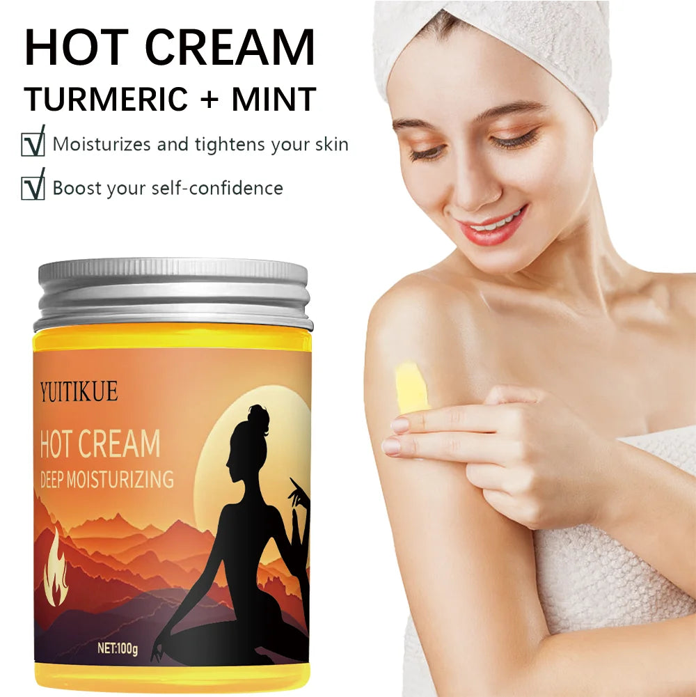 YUITIKUE Hot Firming Body Cream 100g – 5-in-1 Sculpting