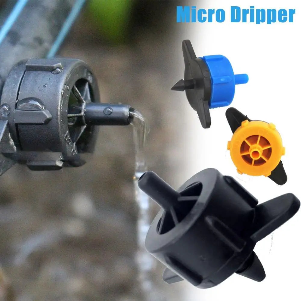 4L 8L 16L Drip Emitter Garden Watering Pressure Compensating Nozzle Dripper Irrigation Tools Sprayer Oasis Select