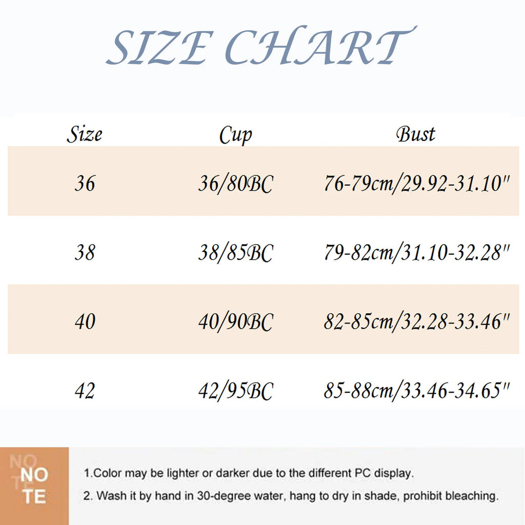 Plus Size Push-Up Bra Women Seamless Padded Underwire 36–46 Plus Size Push-Up Bra Oasis Select