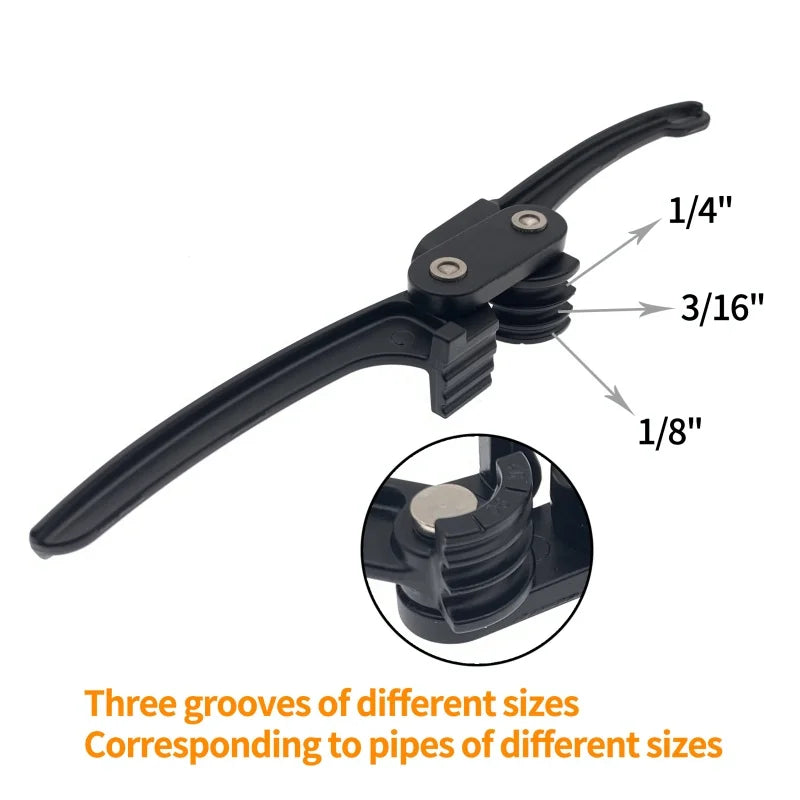 JUSTINLAU 1PC Three in One Pipe Bender Copper Tube Aluminum Tube Stainless Steel Tube Bending Tool 1/8 3/16 1/4 Bending Tool Oasis Select