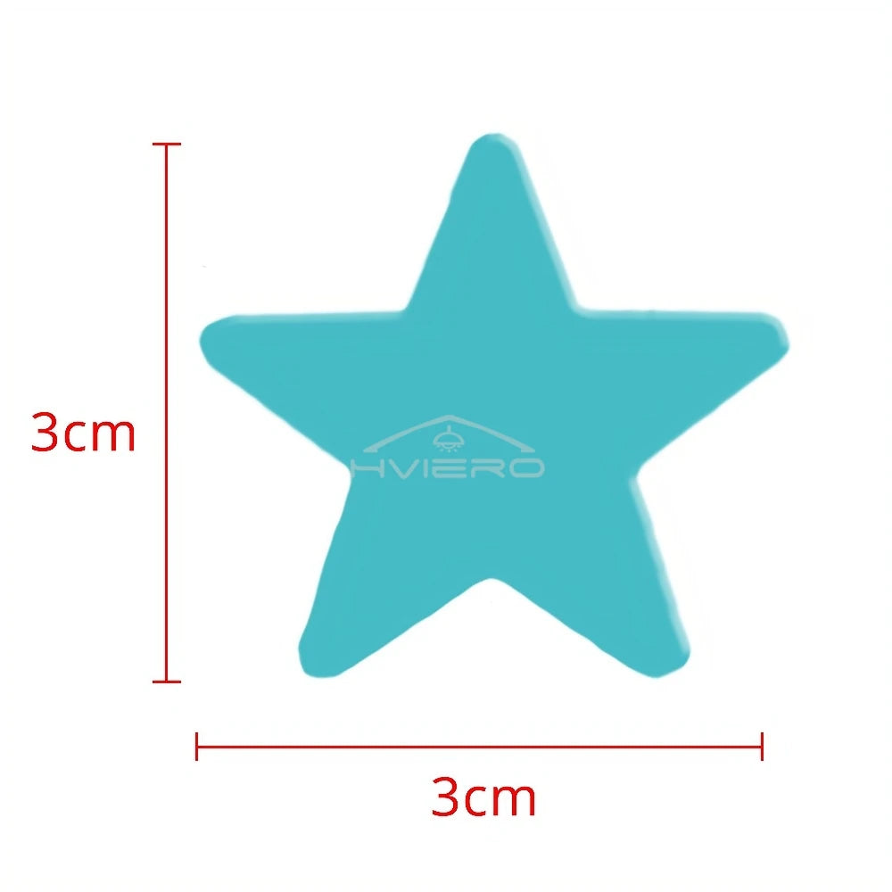 50 Pcs Glow in the Dark 3D Star Wall Stickers for Kids Rooms